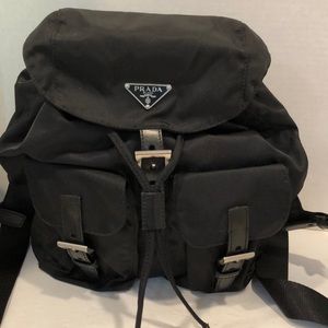Prada iconic Backpack Nylon med size, vintage one
